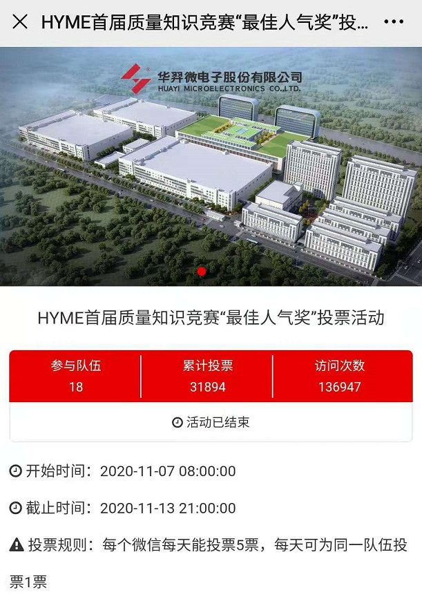 KS体育微电举办首届质量知识竞赛