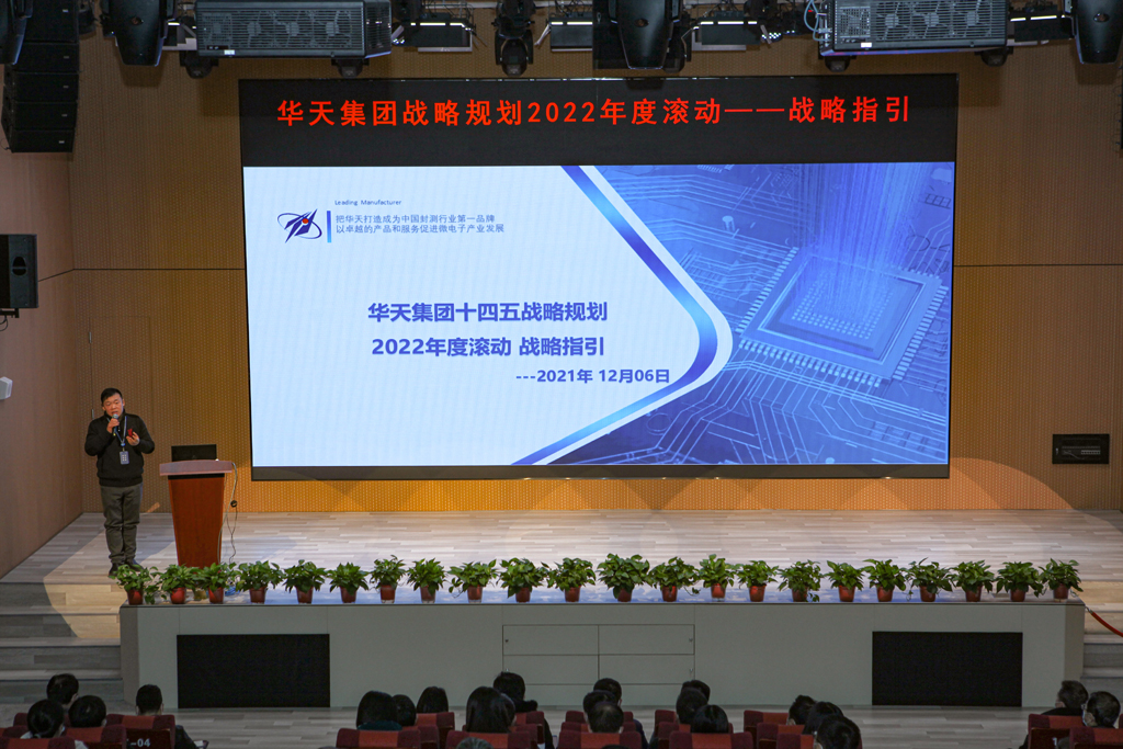 KS体育微电召开华天集团战略规划2022年度滚动-战略指引宣贯大会