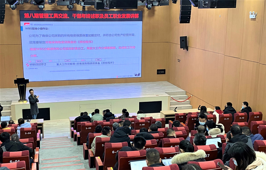 KS体育微电开展管理工具实践交流会(第八期)&干部年终述职及员工职业发展讲解