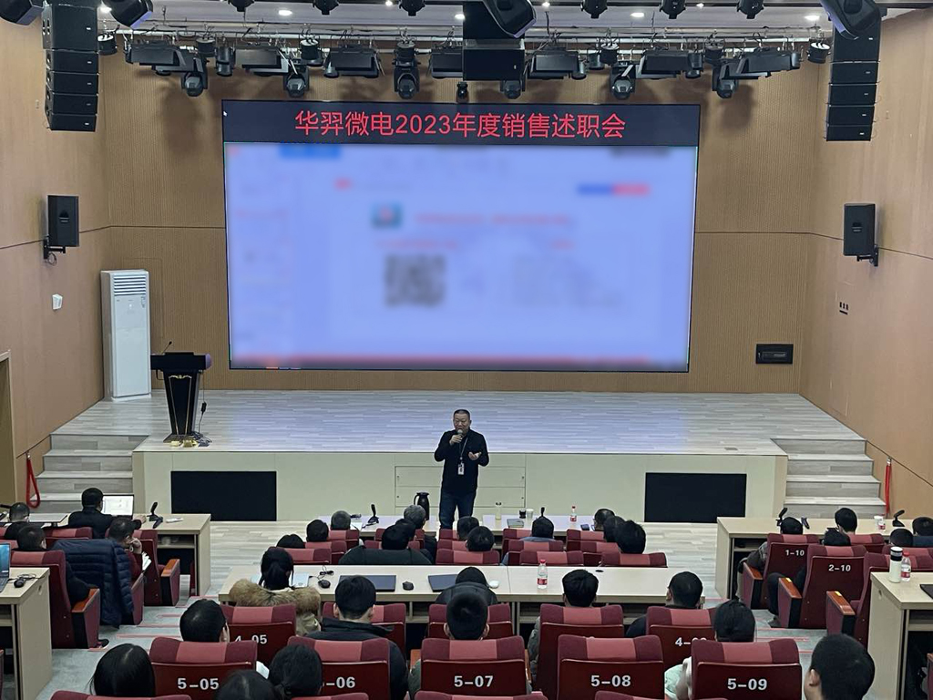 KS体育微电召开2023年度销售会议